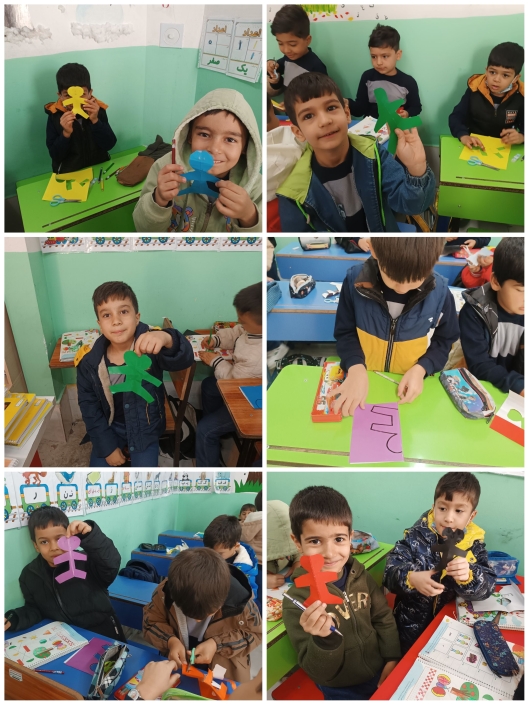 ساحت تعلیم و تربیت علمی و فناورانه هنری و زیبایی شناختی زنگ ریاضی شیرین :triangular_ruler::straight_ruler: تقارن ???پایه ی اول ?آموزگار شکوفه زارعی